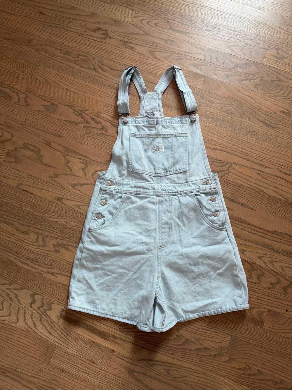 Levi's Light Blue Denim Overalls
